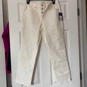 Universal Thread Straight leg White Jeans